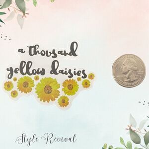 🎉 10/$10 Stickers - Adorable Daisy - Waterproof Reusable Sticker Slogan Decals